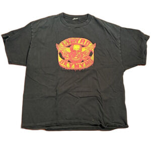 Vtg. Men's Black Lynyrd Skynyrd Band T-shirt Size XL